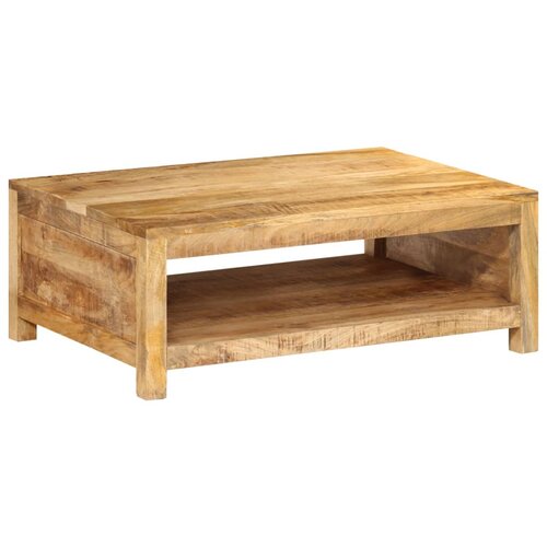 vidaXL Klubska mizica 80x55x30 cm trden mangov les Cene
