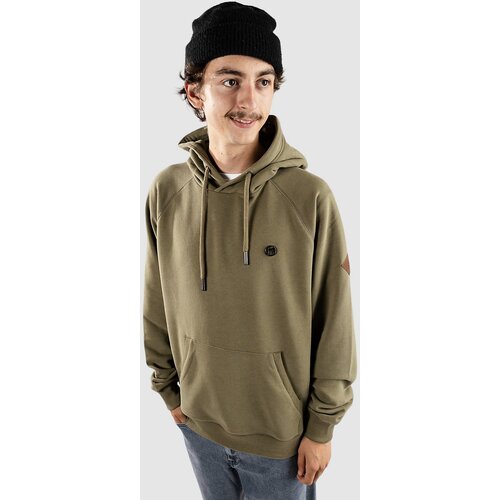 Kazane Esben Pulover s kapuco burnt olive Cene