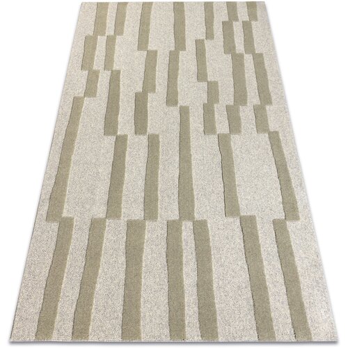 RugsX Preproge FLUX 461.109.SA401 volnena preproga OSTA - geometr 60x120 cm Siva Cene