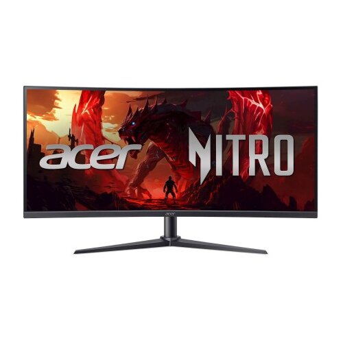 Acer Monitor XZ340CURW0BMIIPHX, 34", Zakrivljeni, 180Hz, IPS, Crni Cijene