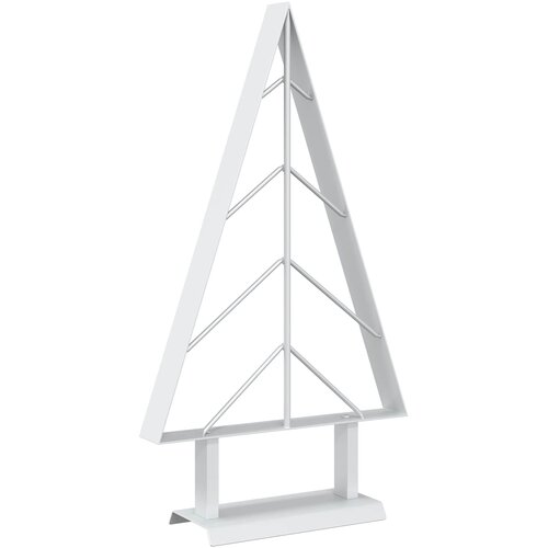  Metalna božićna jelka KUOPIO 60 cm Čelik Bijela Slike