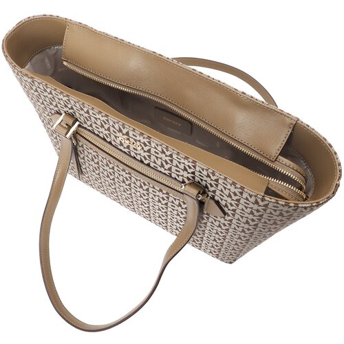 Dkny Nakupovalna torba &amp;#039;Bryant&amp;#039; karamel / svetlo rjava / bela Slike