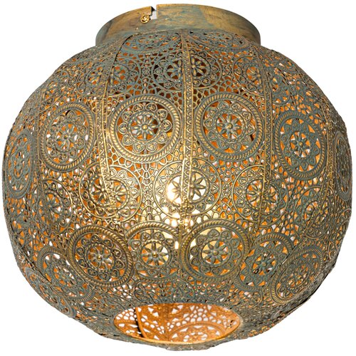 QAZQA Orientalska stropna svetilka 28,5 cm - Baloo Slike