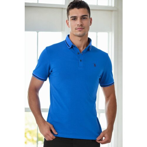 Dewberry T9586 MEN'S POLO NECK T-SHIRT-SAKS Cene