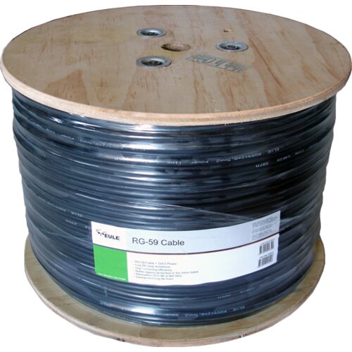 Eule RG-59 kabl sa napajanjem, 2&times;0,75mm, 305met &ndash; CAB-7305 Cijene