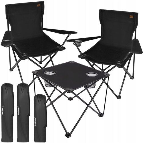 Malatec Set turističnih zložljivih oxford stolov in mizice do 100kg, (21968683) Cene