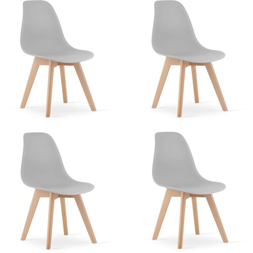 Brandless KITO stol - siv x 4, (22030843) Cene