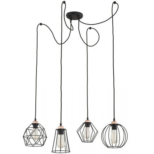 Luster na sajli GALAXY 4xE27/60W/230V pauk Cene