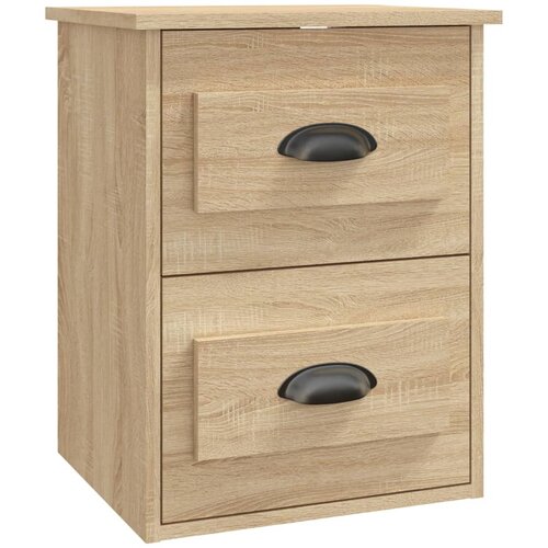 Maison Chic Stenska Nočna omarica - Nočna miza sonoma hrast 41,5x36x53 cm, (21689925) Cene