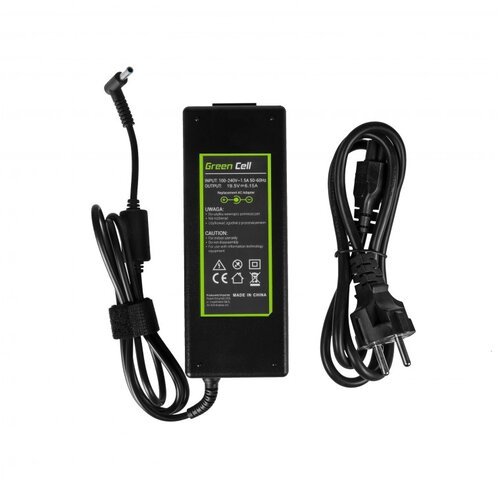Green cell Polnilec za prenosnike HP / Compaq, 120W / 19,5V / 6,15A / 4,5mm x 3,0mm Slike