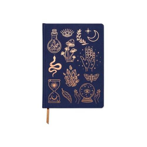 Kikkerland Agenda Jumbo Journal Mystic icons, Teget Slike