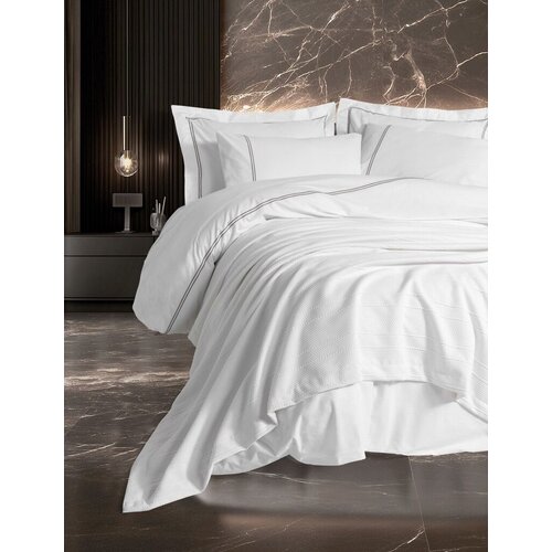 Lessentiel Maison Komplet posteljine Mehves, 240x220 cm, Beli Cene