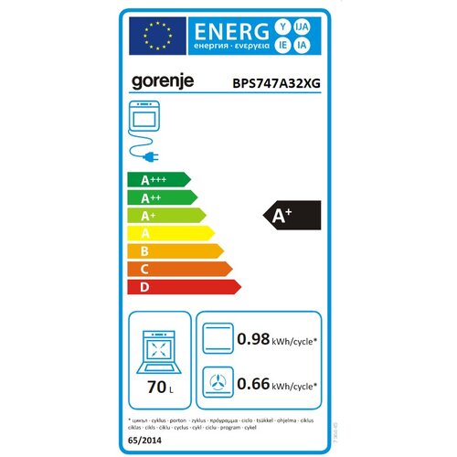 Gorenje BPS747A32XG ugradna rerna Slike
