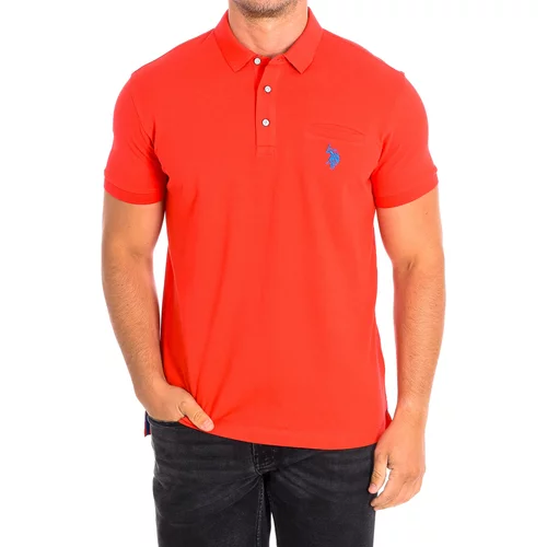 US Polo Assn Polo majice kratki rokavi 61671-351 Rdeča