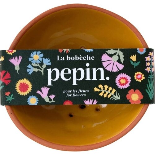 Pepin Bob&egrave;ches pour fleurs - pripomoček za aranžiranje cvetja - gorčično rumena Cene