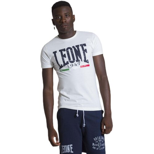 Leone 1947 Majice s kratkimi rokavi Man Tshirt S/S Bela Cene