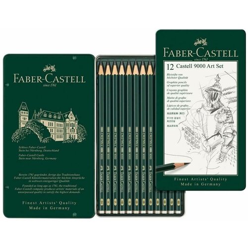 Faber-castell Grafitna olovka 9000 set 1/12 119065 Slike