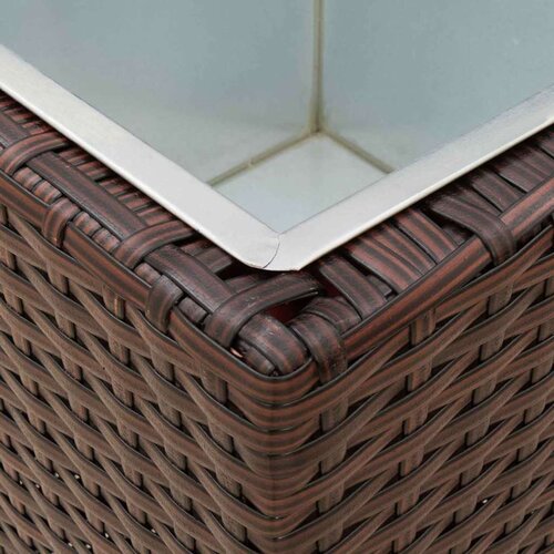  Vrtni set 3 pcs Metal - Smeđa Slike