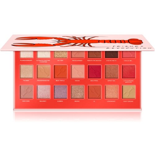 Makeup Revolution X Friends He’s Her Lobster paleta senčil za oči 25 g Cene