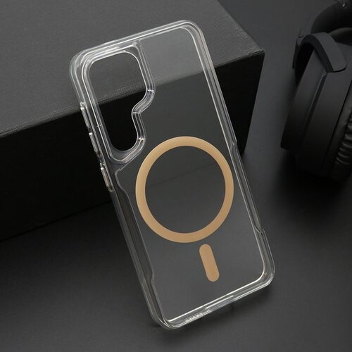 Maska AURA MagSafe za Samsung S921B Galaxy S24 5G/ zlatna Slike