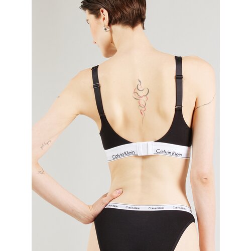 Calvin Klein Underwear Nedrček črna / bela Slike