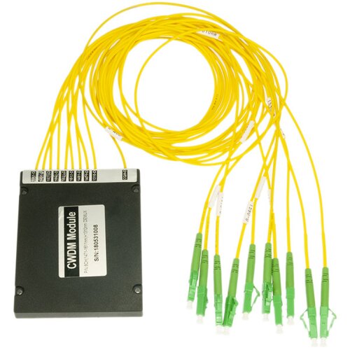 Opton ABS Kutija Cwdm Mux 4-kanalni 1471-1531 LC/APC (+1310) žuta Slike