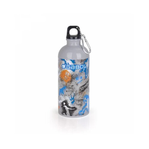 Gabol Aluminijumska boca za vodu sa zakačkom 7x21 cm 600ml Freedom Slike