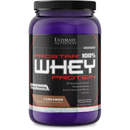 Ultimate Nutrition 100% whey prostar, banana, 907 g Slike