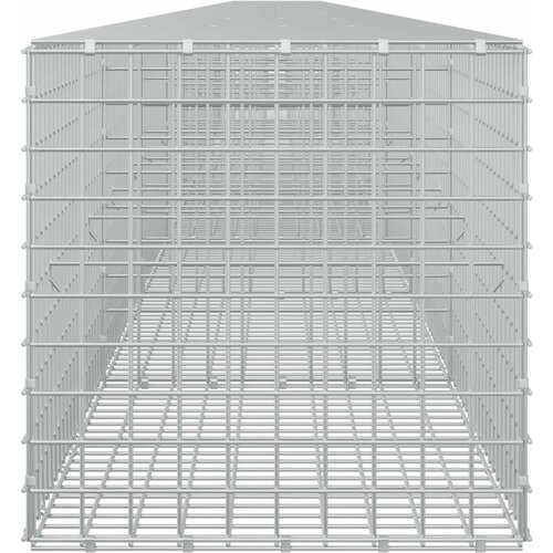  Gabion s 5 mm žicom i mrežom 5x5 cm 1100x50x50 cm Slike