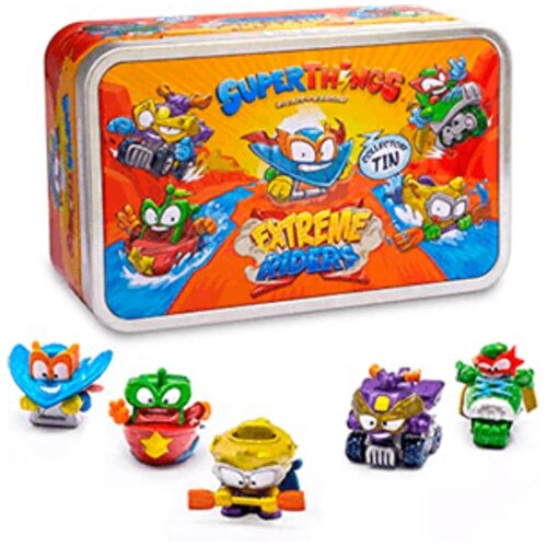 Kaboo SuperThings Extreme Riders Tin - 5 ekskluzivnih supertingov s kovinskim učinkom, (21551156) Slike