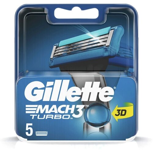 Gillette dopuna za brijač mach 3 turbo 5/1 Slike