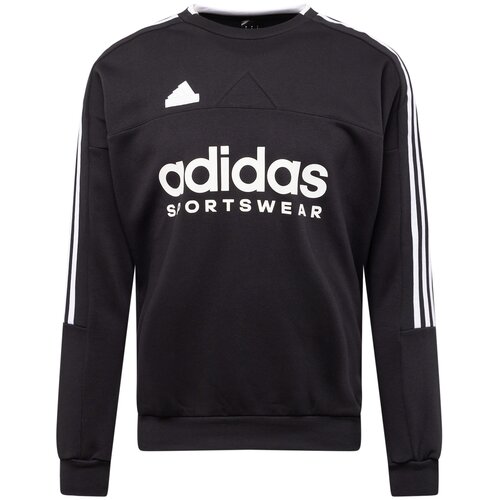 Adidas Sportska sweater majica &amp;#039;TIRO&amp;#039; crna / prljavo bijela Slike