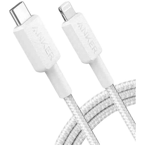 Anker 322 USB-C to Lightning Cable (3ft Braided) White Cijene