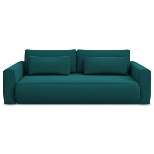Makamii Tirkizna baršunasti sklopiva/s prostorom za odlaganje sofa 238 cm Kapua – Cijene