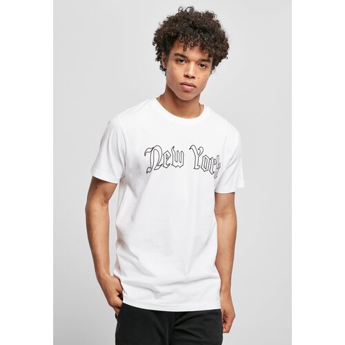 MT Men New York Wording T-shirt white Slike