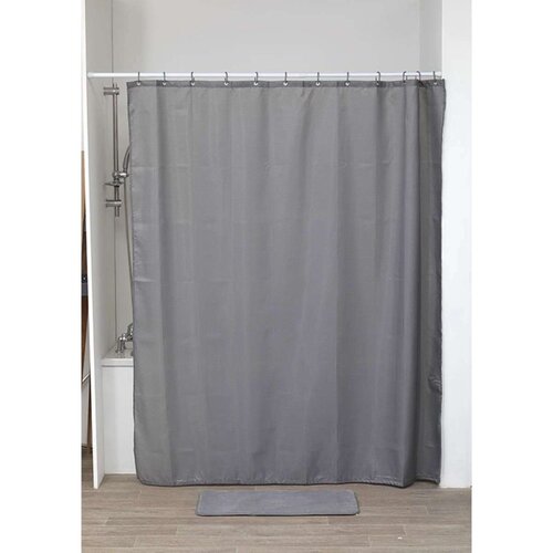 Tendance zavjesa za kadu diamond 180x200cm, poliester, siva Cijene
