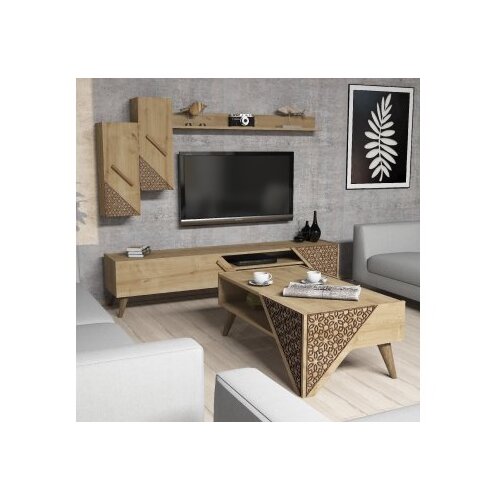 Hanah home set za dnevnu sobu beril oak Cene