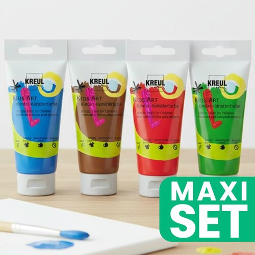  Povoljan set boja za decu - 4 nijanse Slike