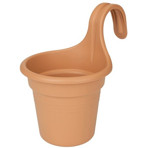 ELHO tegla za cvijeće za balkonsku ogradu Easy Hanger (Vanjska dimenzija (ø x V): 20 x 25,7 cm, Plastika, Terakota) Cijene