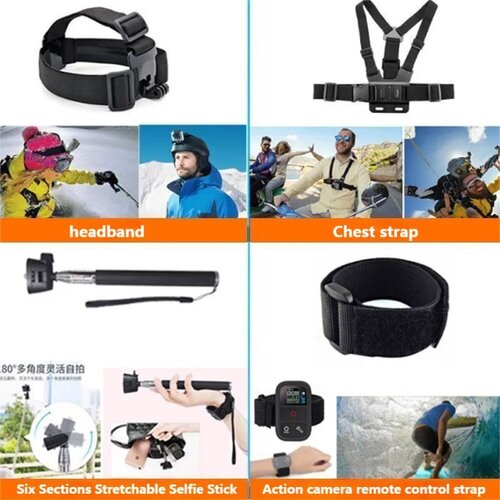  Go Pro SET opreme 14 u 1 Cene
