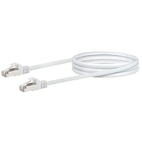 SCHWAIGER Mrežni kabel (CAT6, Duljina: 2,5 m, Bijele boje, RJ45 utikač, Do 1 GBit/s) Cijene