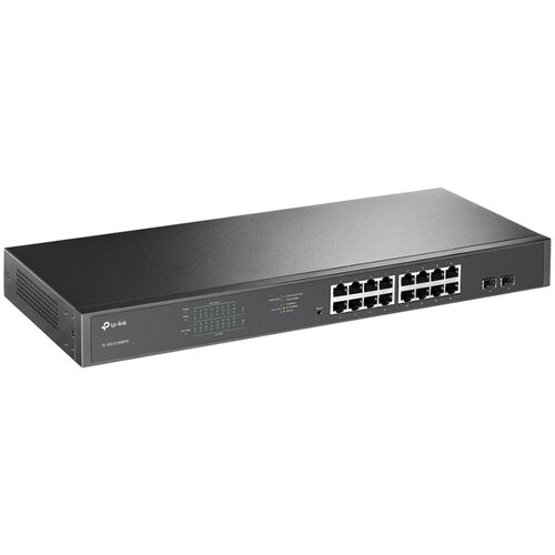 Tp-link TL-SG1218MPE 16-Port Gigabit PoE+ Easy Smart Switch,16 Gigabit PoE+ RJ45 Ports,2 x SFP, 2&amp;times; combo... Slike