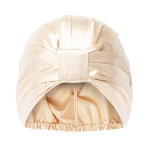 Glov Satin Bonnet - Champagne Slike