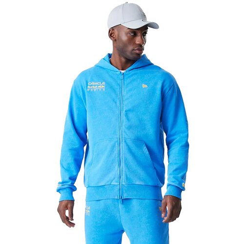 New Era Red Bull Racing Blue Oversized Full Zip jopica s kapuco Cene