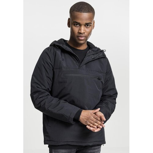 Urban Classics Padded Pull Over Jacket black Cene