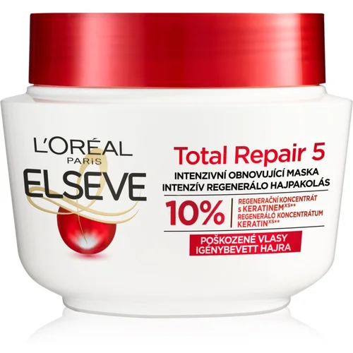 L´Oréal Paris Elseve Total Repair 5 regenerirajuća maska za kosu s keratinom 300 ml