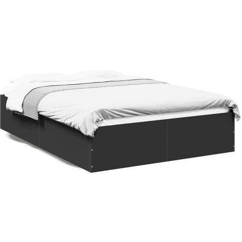 vidaXL Okvir za krevet crni 120x190 cm konstruirano drvo Cijene