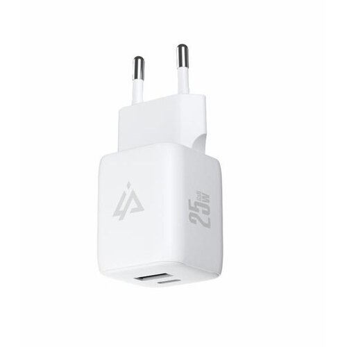 Swissten iPEAX punjač za AC220 GaN 25W (USB-C + USB-A) BIJELI Slike