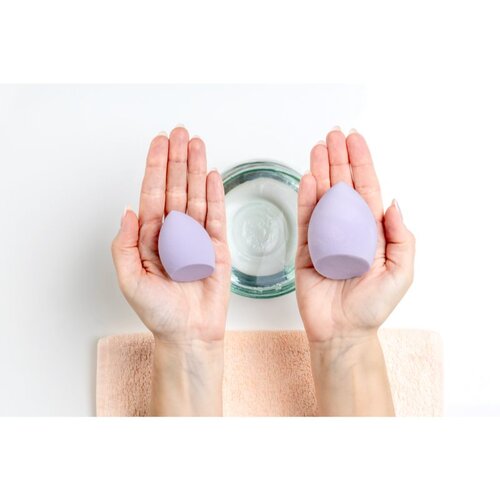 Notino Make-Up Sponges gobica za tekoči puder Lavender 1 kos Slike
