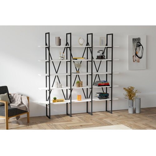 Hanah home polica za knjige beylerbeyi white Cene